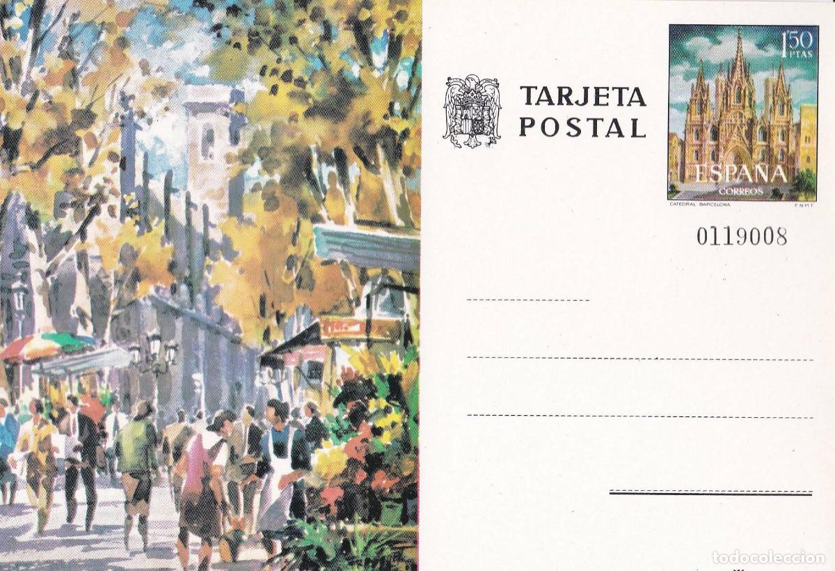 Postais: POSTAL B11566: Rambla de las Flores en Barcelona - Varios