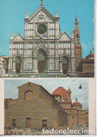 Postais: Postal E05804: Chiesa di S. Croce. Firenze <acorde&oacute;n> - Varios