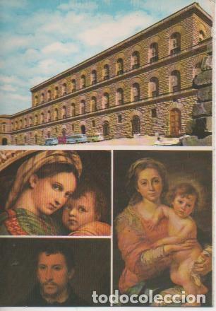 Postcards: Postal E05800: Palazo Pitti Raffaello, Murillo.Tizano <acorde&oacute;n> - Varios