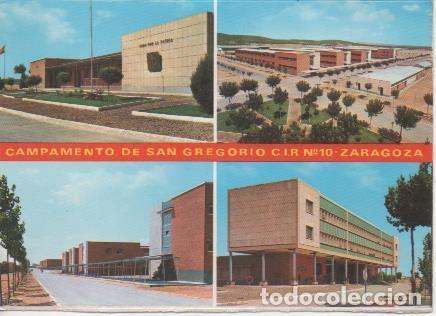 Postais: Postal E05867: Campamento de San Gregorio C.I.R. N&ordm; 10. Zaragoza <acorde&oacute;n> - Angel Zaragoza