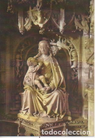 Cartoline: Postal E05861: La Virgen amamangtando al Ni&ntilde;o-Cartuja de Miraflores. Burgos <acorde&oacute;n> - Varios