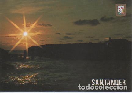 Postales: Postal E06094: Atardecer en la Virgen del Mar. Santander - Varios - Foto 1