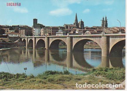Postales: Postal E05980: Puente de Piedra. Logro&ntilde;o - Varios - Foto 1