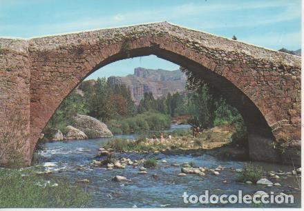 Postcards: Postal E05983: Puente sobre el r&iacute;o Irega (Viguera). Logro&ntilde;o - Varios