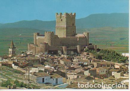 Postales: Postal E05961: Castillo de la Edad Media-Monumento Nacional. Villena - Varios