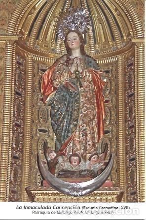 Cartes Postales: POSTAL A1264: La Inmaculada Concepcion. Parroquia de Santiago de Montilla, Cordoba - NULL