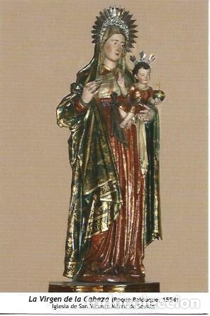 Postais: POSTAL A1212: La Virgen de la Cabeza. Iglesia de San Vicente Martir de Sevilla