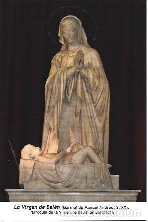 Cartoline: POSTAL A1290: Virgen de Belen. Parroquia de la Virgen de Belen de Barcelona