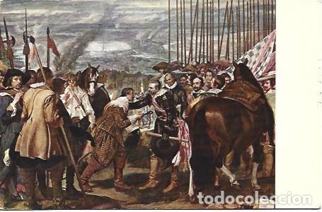 Postales: POSTAL L00511: La rendicion de Breda, por Velazquez - NULL