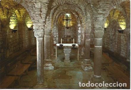 Cartoline: POSTAL L00141: Cripta de iglesia romanica de Olius, Lleida