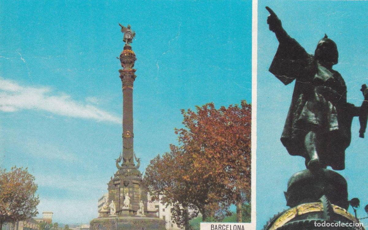 Postkarten: POSTAL B12182: BARCELONA: VISTA AEREA COLON - NULL