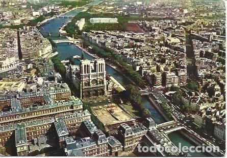Postales: POSTAL L00056: Vista aerea de Paris - Foto 1