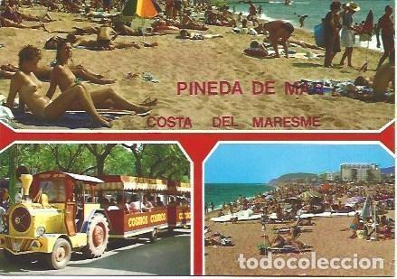 Cartoline: POSTAL L00288: Vistas de Pineda de Mar, Barcelona - NULL