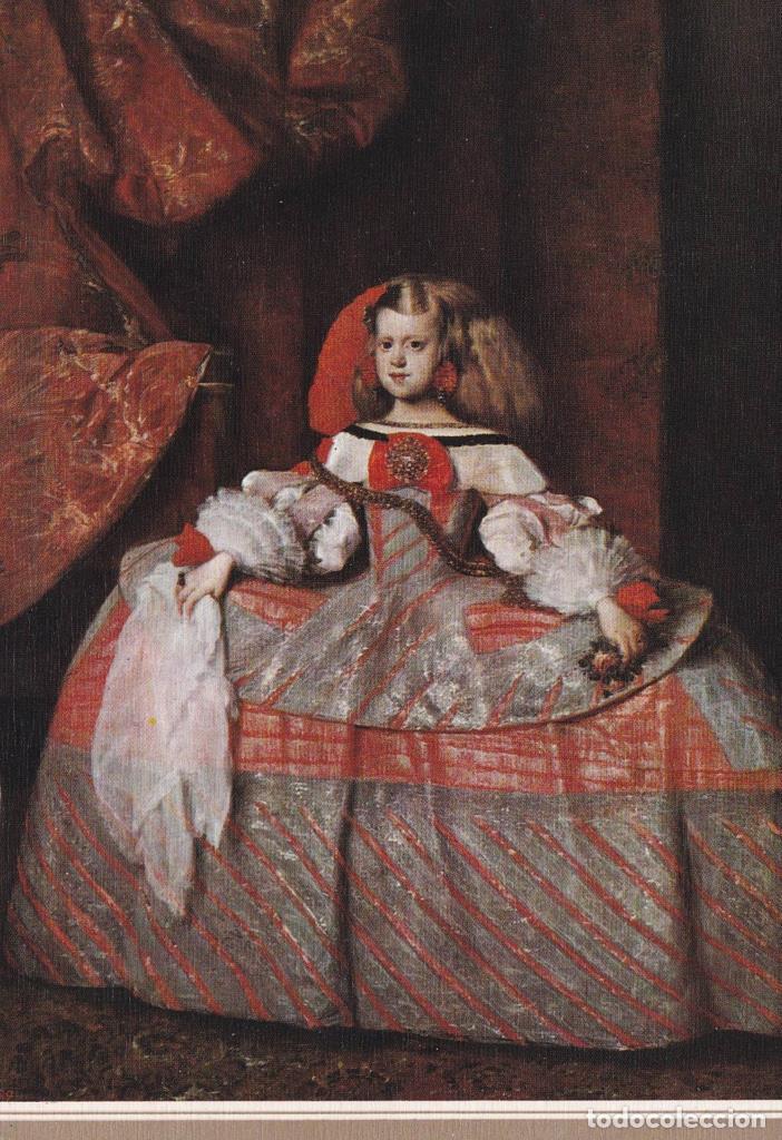 Postales: POSTAL B12304: VELAZQUEZ: LA INFANTA DO&Ntilde;A MARGARITA. OLEO