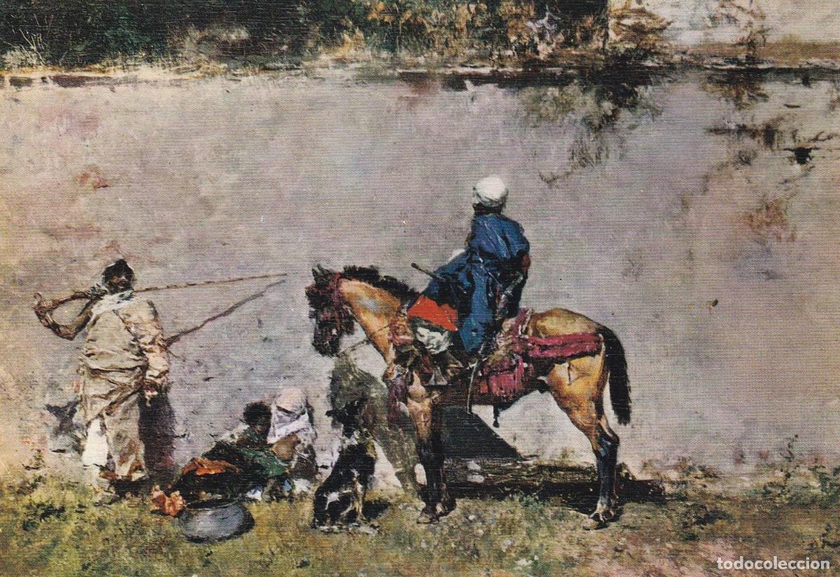 Cartoline: POSTAL B12310: M. FORTUNY: ESCENA MORUNA EN TANGER. OLEO