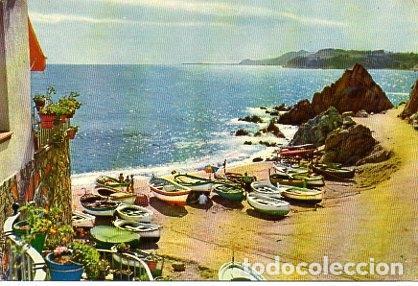 Postkarten: POSTAL PV00272: Playa La Caleta a contraluz en Lloret de Mar - NULL