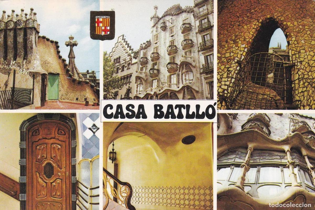 Postkarten: POSTAL B12244: BARCELONA: CASA BATLLO