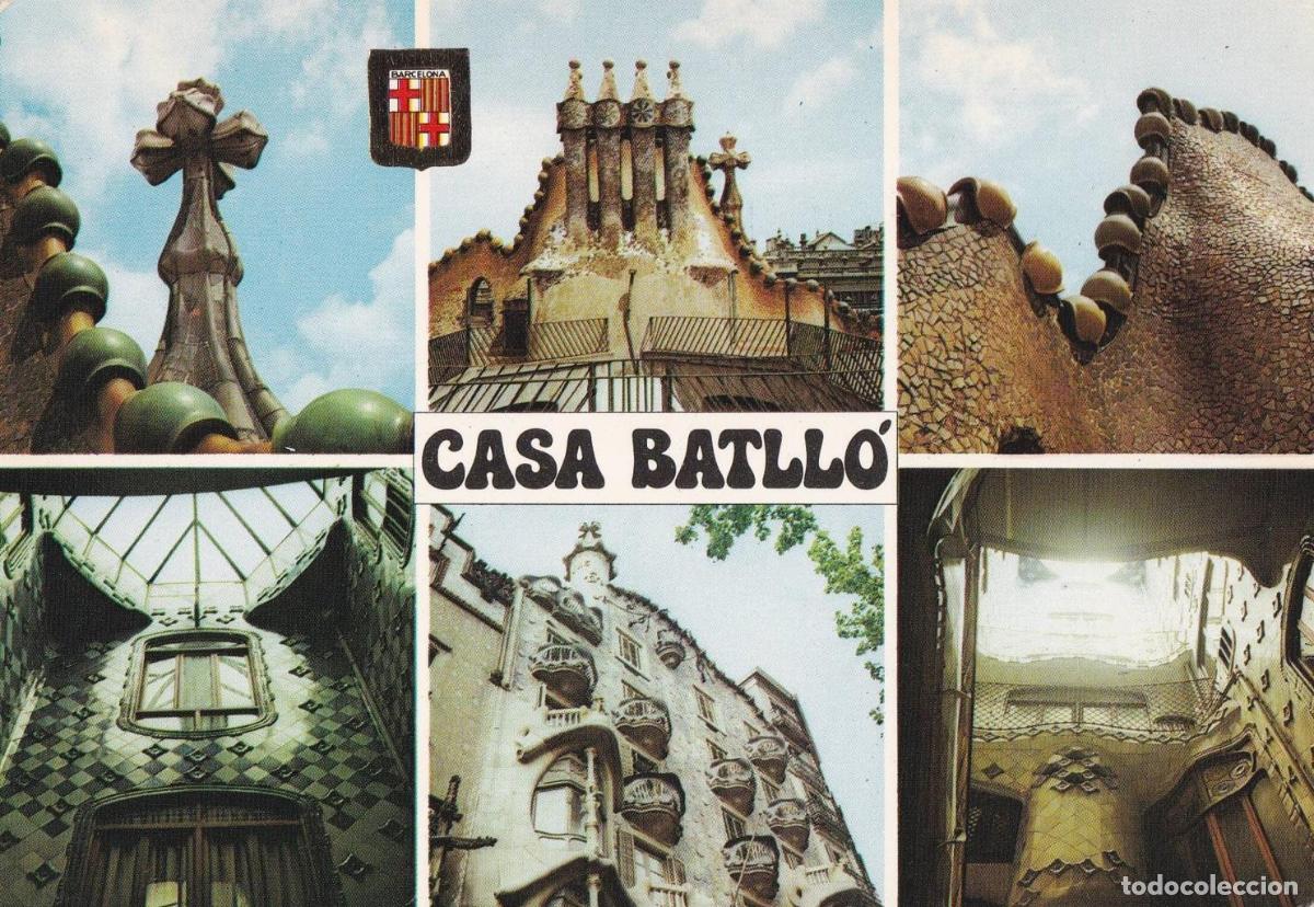 Postales: POSTAL B12245: BARCELONA: Casa Batllo - Foto 1