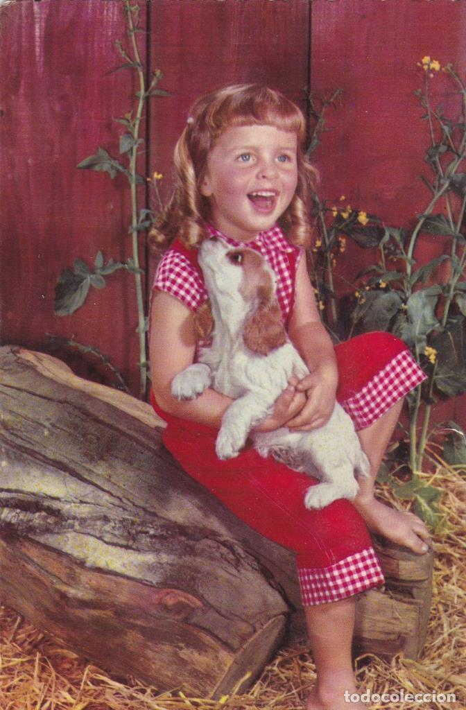 Postcards: POSTAL B12430: FOTOGRAFIA NI&Ntilde;A NORDICA