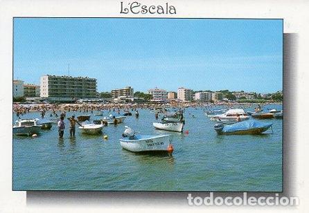 Postales: POSTAL PV00342: Platja de Riells en LEscala - Foto 1
