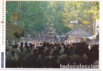 Postkarten: POSTAL PV00098: Les Rambles de Barcelona