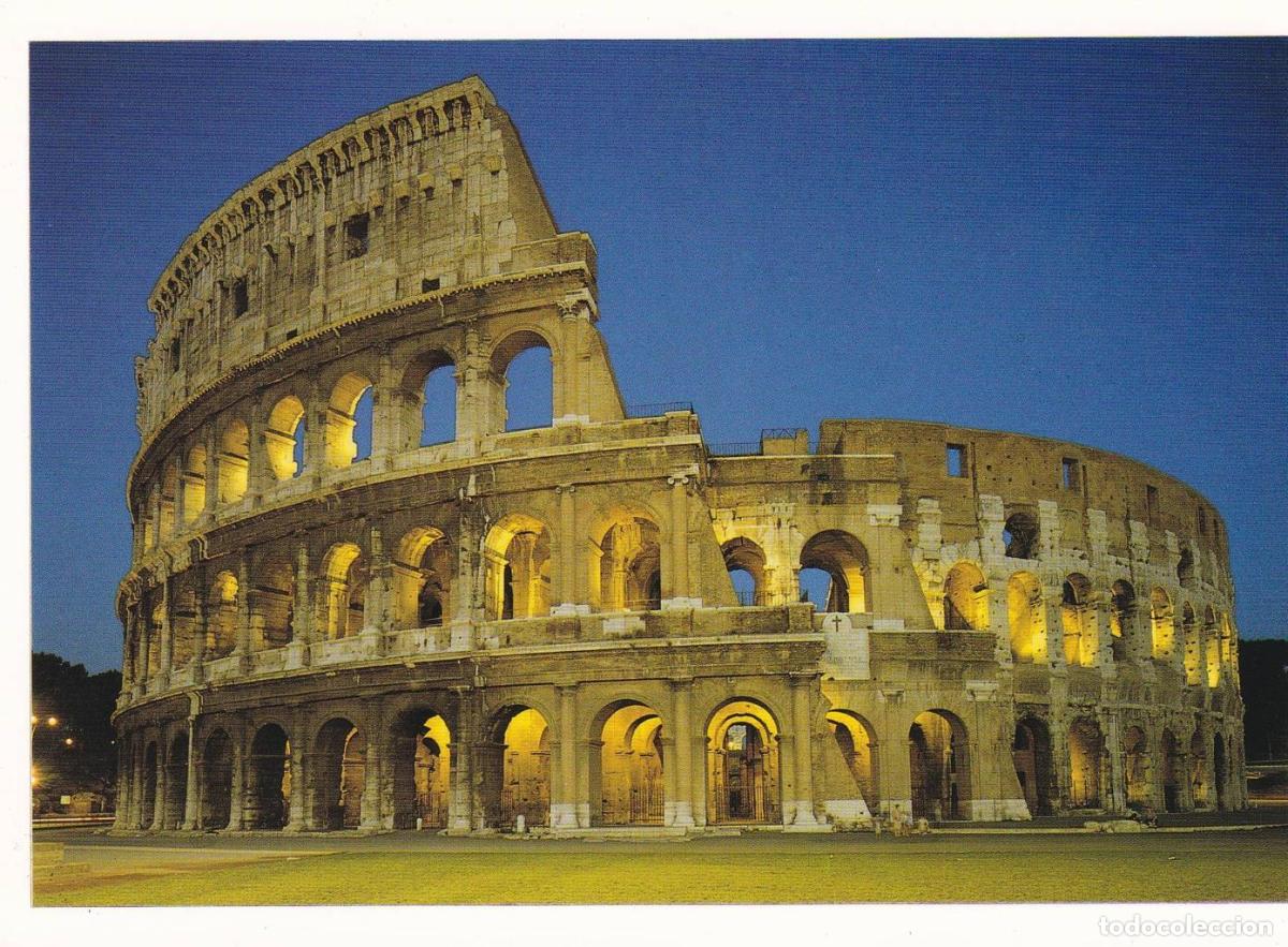 Postales: POSTAL B13125: ROMA: COLISEO ROMANO - NULL