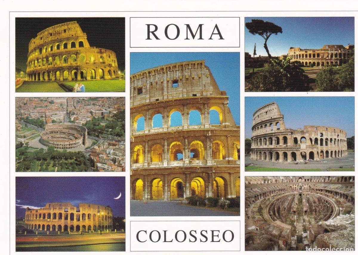 Postales: POSTAL B13126: ROMA: DIVERSOS ASPECTOS - Foto 1