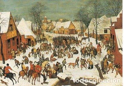 Postales: POSTAL PV00117: Massacre of the innocents, Pieter Bruegel - NULL