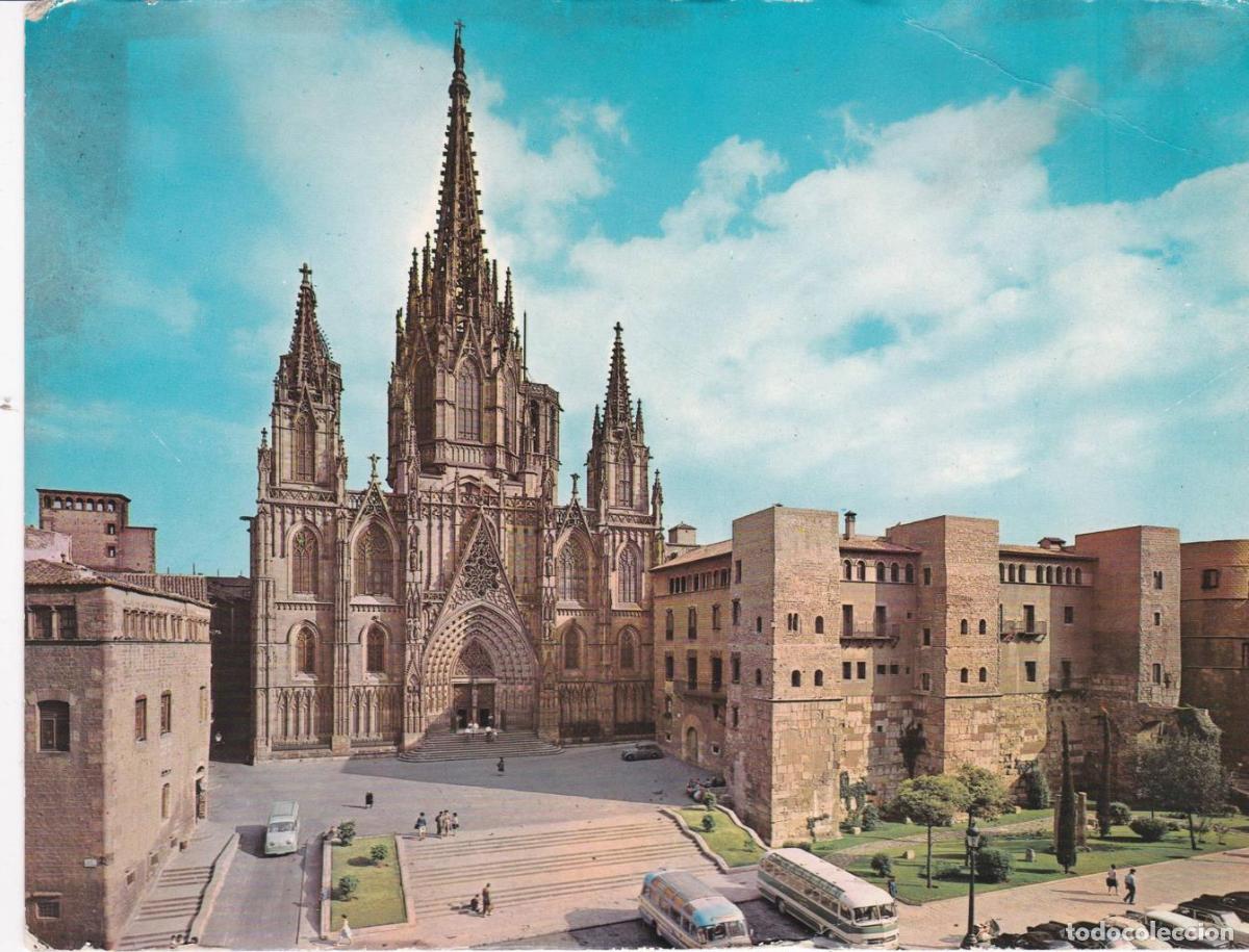 Postais: POSTAL B13175: BARCELONA. CATEDRAL Y MURALLAS ROMANAS - NULL