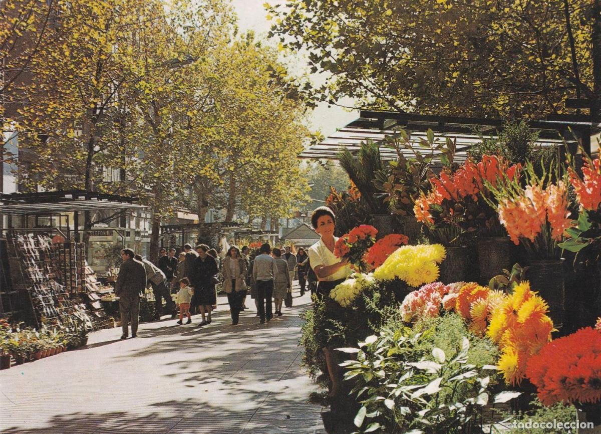 Postales: POSTAL B13223: BARCELONA. LAS RAMBLAS - Foto 1
