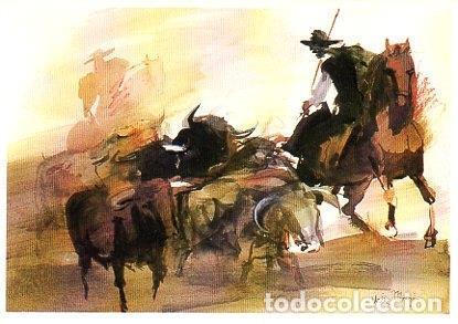 Cartoline: POSTAL PV00126: Manada, por Antonio Uria Monzon