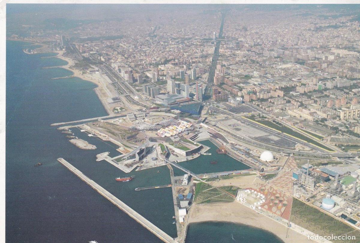 Postales: POSTAL B12954: FORUM BARCELONA: VISTA AEREA