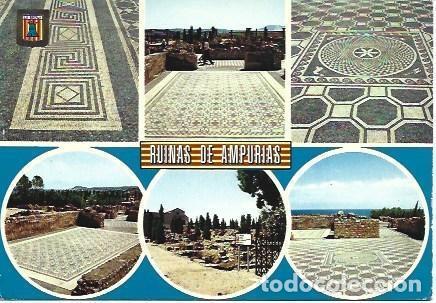 Postkarten: POSTAL L01312: Ruinas de Empuies, Girona - NULL