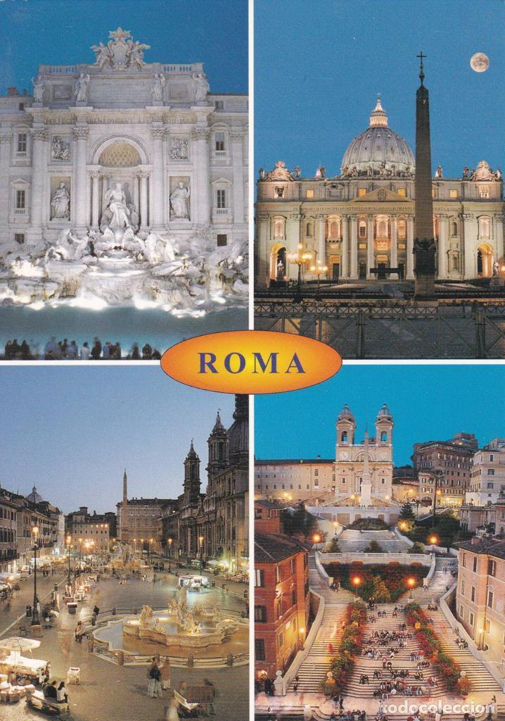 Postales: POSTAL B13053: ROMA: DIVERSOS ASPECTOS - Foto 1