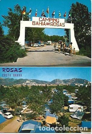 Postkarten: POSTAL L01209: Camping Bahia de Rosas, Girona