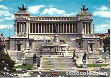 Postales: POSTAL L01460: Altar de la Patria en Roma - Foto 1