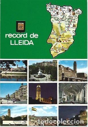 Postales: POSTAL L01210: Recuerdo de Lleida - Foto 1
