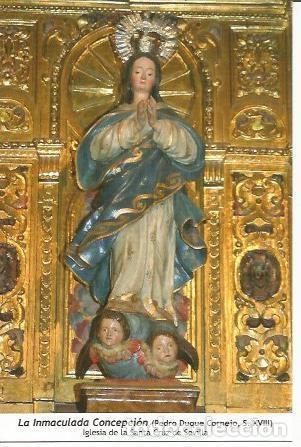 Postkarten: POSTAL A0637: La Inmaculada Concepcion, por Pedro Duque. Sevilla - NULL