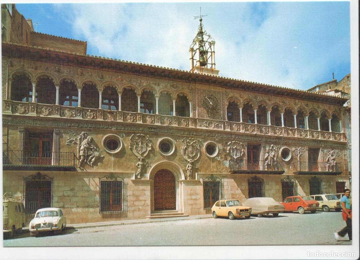 Postcards: Postal JC0156: Tarazona (Zaragoza). Casa Consistorial (antigua lonja) siglo XVI. Magnificos relieves