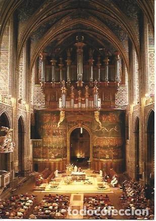 Postkarten: POSTAL L00729: Organos de la Basilica de Santa Cecilia en Albi, Francia - NULL