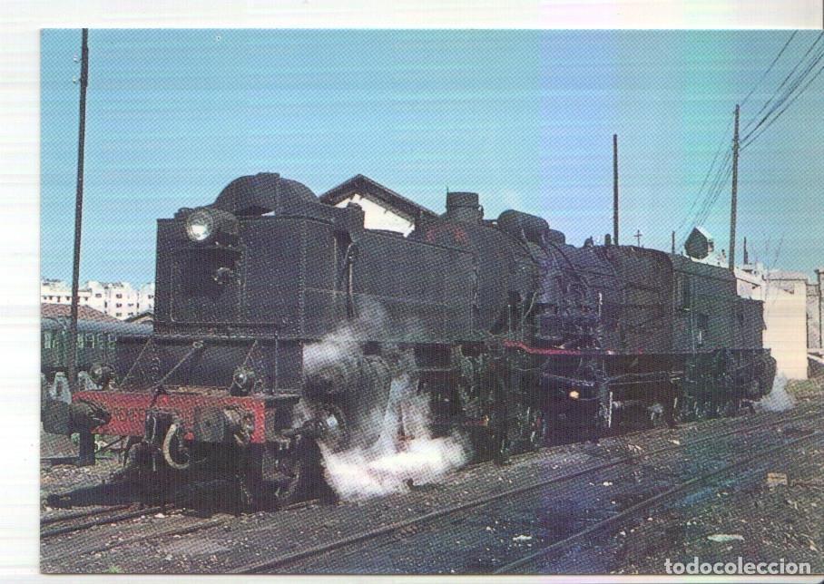 Postais: Postal JC0297: Locomotora electrica 462-F-0403 serie 0401/0406. Valencia. Foto de josep Ferrate - Va