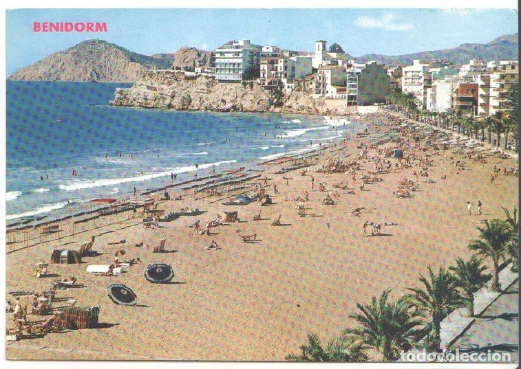 Postales: Postal JC0339: Benidorm (Alicante). Playa Levante - Varios