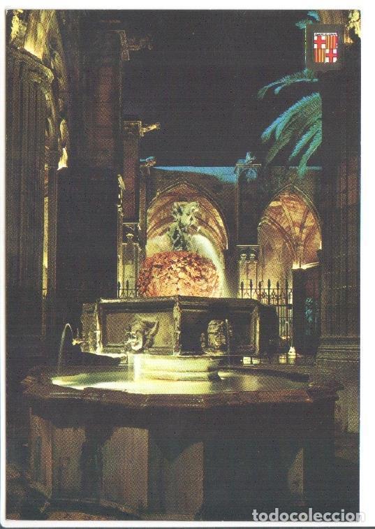 Cartes Postales: Postal JC0360: Catedral, Fuented e San Jorge. Barcelona - Varios