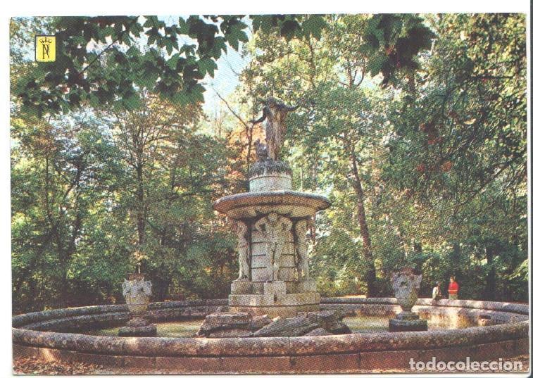 Postkarten: Postal JC0343: Aranjuez. Jardin del Principe. Fuente de Diana Cazadora - Varios
