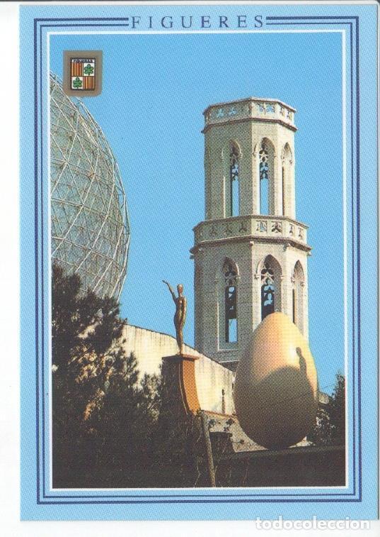 Postales: Postal JC0396: Figueres (Girona). Iglesia San Pedro. Torre Galatea - Varios