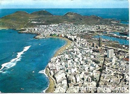 Postais: POSTAL L00934: Vista aerea de Las Palmas de Gran Canaria
