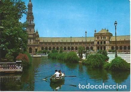 Postales: POSTAL L00916: Lago de la Plaza de Espa&ntilde;a en Sevilla - NULL
