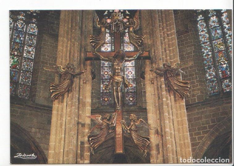 Postales: Postal JC0477: Barcelona. Catedral. Detalle del Altar Mayor - Varios