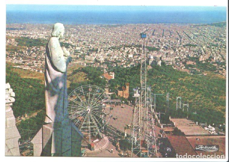Postkarten: Postal JC0523: Barcelona. Vista general desde el Tibidabo - Varios