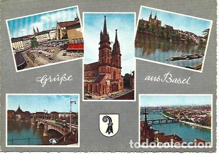 Postkarten: POSTAL L02235: Grusse aus Basel - NULL